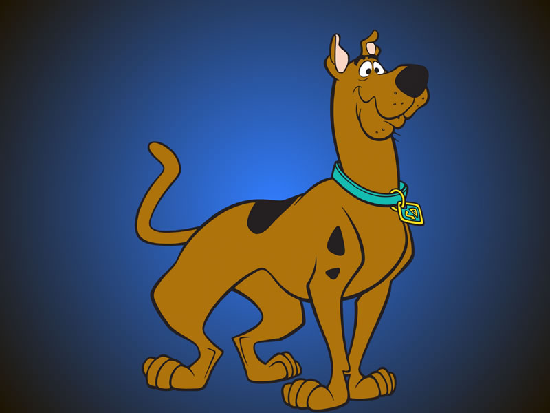 Scooby-Doo, the friendly detective dog